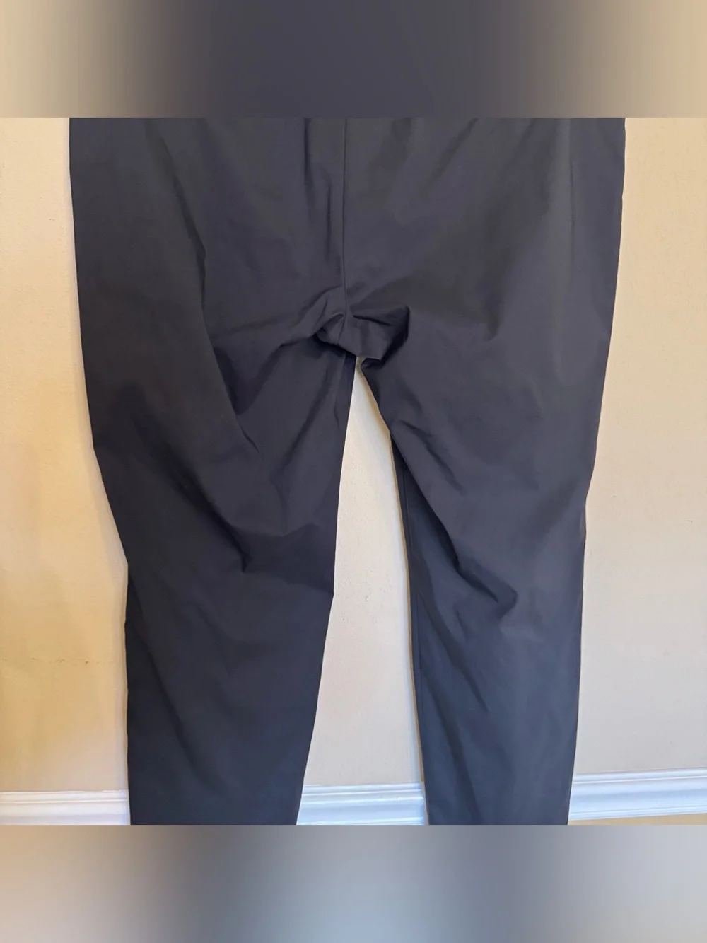 Perry Ellis Premium Mens 42x32 Black Dress Pants Premium Flex Wrinkle Resistant
